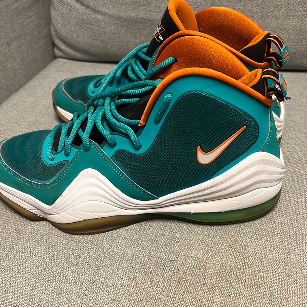 Penny Hardaway Miami Dolphins sneakers sz 12
